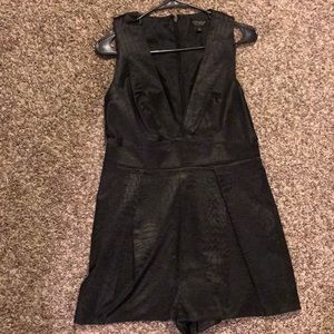 Low cut topshop romper
